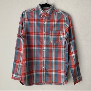 J.Crew Slim Plaid Cotton Shirt